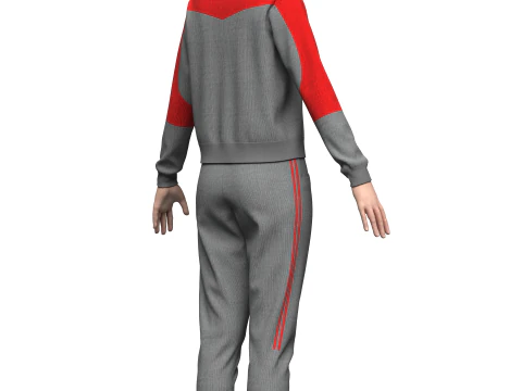 Womens Active Wear 3D Model