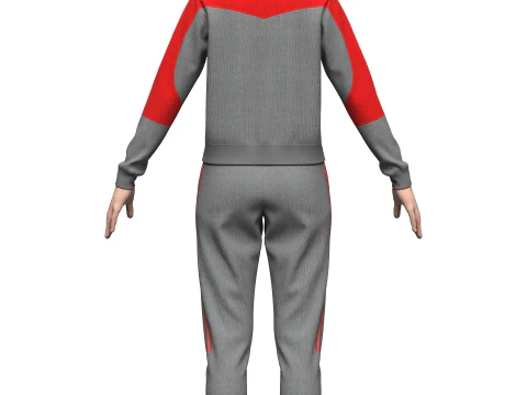 Womens Active Wear 3D Model