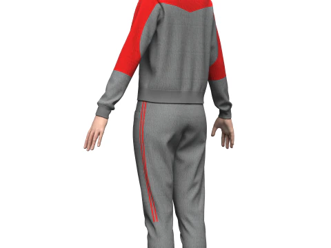 Womens Active Wear 3D Model