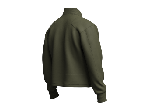 Mens Bomber Jacket 3D Model