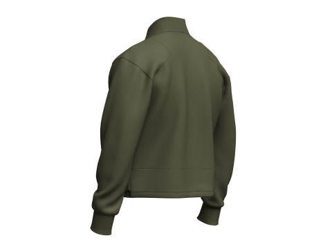 Mens Bomber Jacket 3D Model