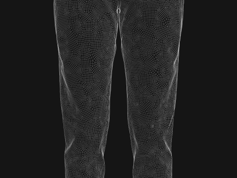 Womens Jogger Modelo 3D