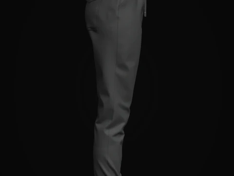 Womens Jogger 3D Model