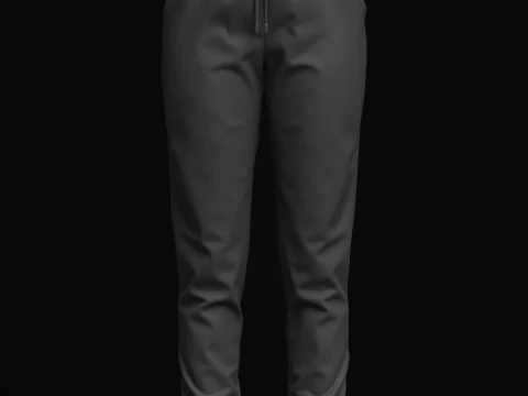 Womens Jogger 3D Model