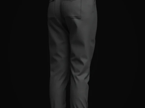 Womens Jogger 3D Model