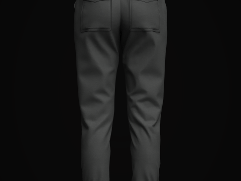 Womens Jogger Modelo 3D