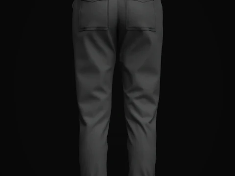 Womens Jogger 3D Model