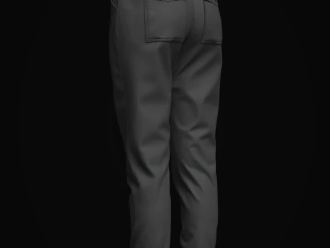 Womens Jogger 3D Model