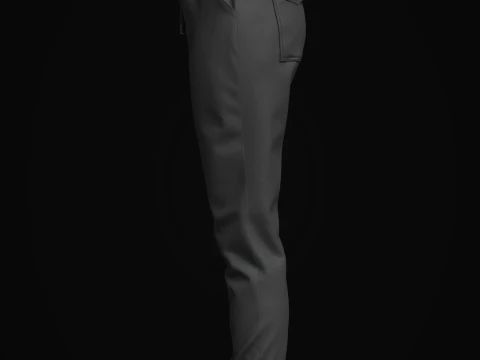 Womens Jogger 3D Model