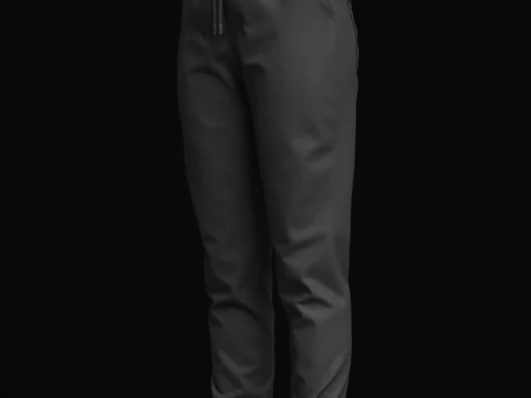 Womens Jogger 3D Model