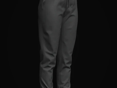 Womens Jogger 3D Model