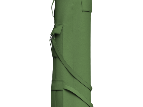 Womens Street Style Cargo Pant 3D 모델