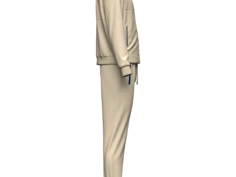 Mens Casual Tracksuit 3D Model