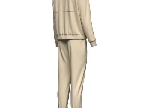 Mens Casual Tracksuit 3D Model