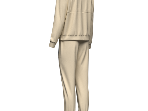 Mens Casual Tracksuit 3D Модель