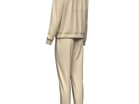 Mens Casual Tracksuit 3D Model