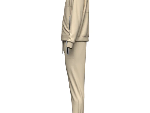 Mens Casual Tracksuit 3D Model