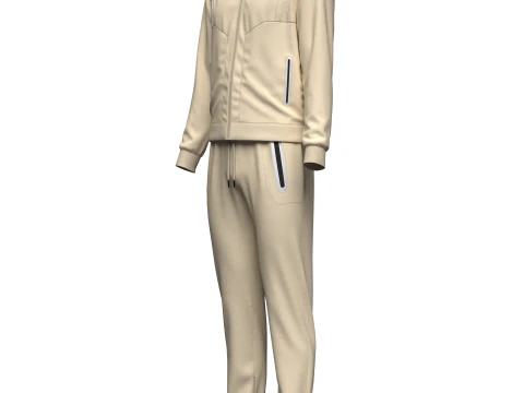 Mens Casual Tracksuit 3D Model