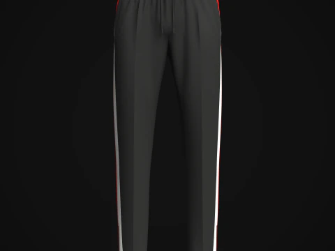 Mens Elasticated Pant 3D Model