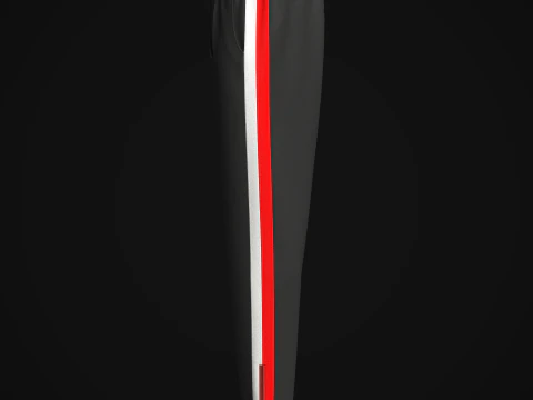 Mens Elasticated Pant 3D Model