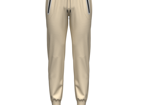 Mens Racer Track Pants 3D 模型