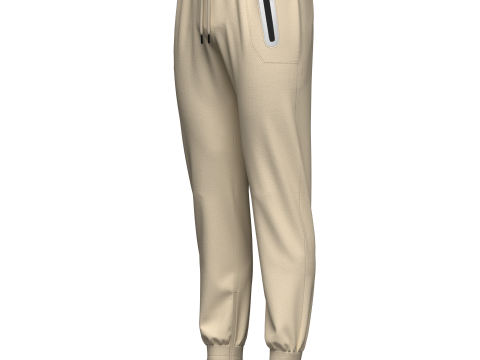 Mens Racer Track Pants 3D 模型