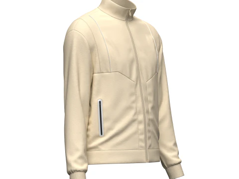 Mens Jacket 3D Model