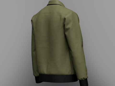 Mens Jacket 3D-Modell