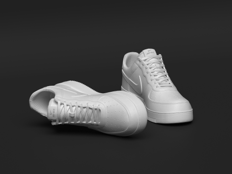 Air Force Sneaker Model 3D