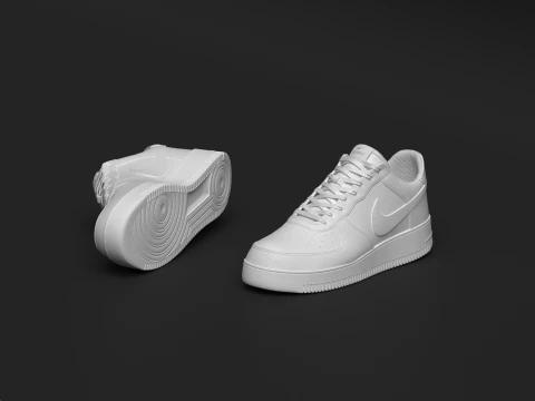 Air Force Sneaker 3D Model