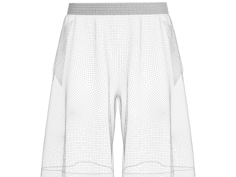 Womens Shorts Model 3D