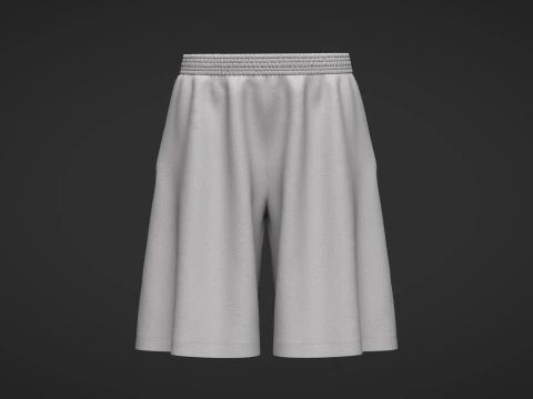 Womens Shorts 3D Model