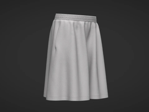 Womens Shorts 3D Model