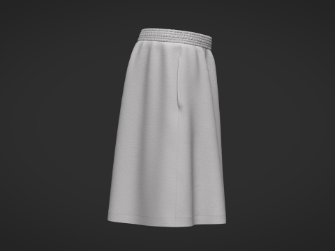 Womens Shorts Model 3D