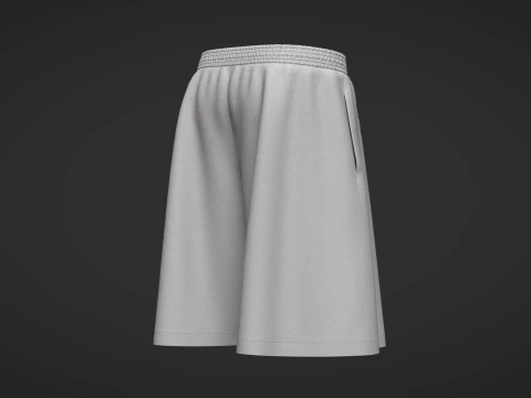 Womens Shorts 3D Model