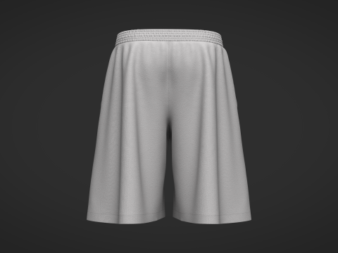 Womens Shorts Model 3D