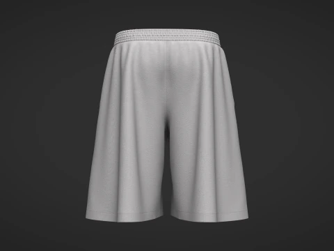 Womens Shorts 3D Model