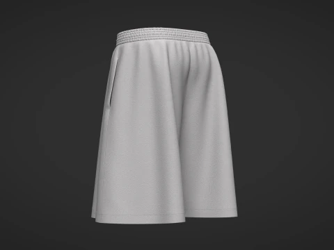 Womens Shorts 3D Model