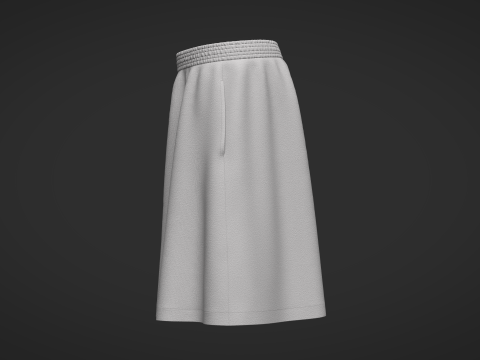Womens Shorts Model 3D