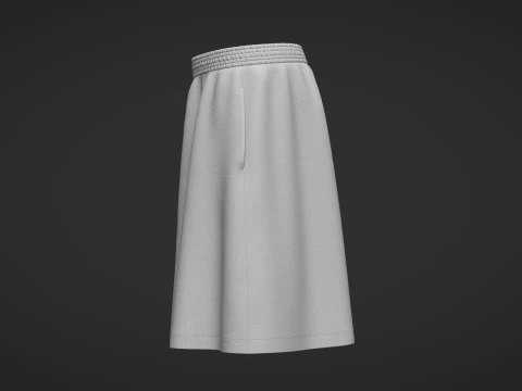 Womens Shorts 3D Model