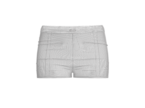 Female Shorts 3D Model