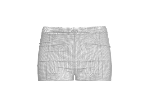 Female Shorts 3D Model