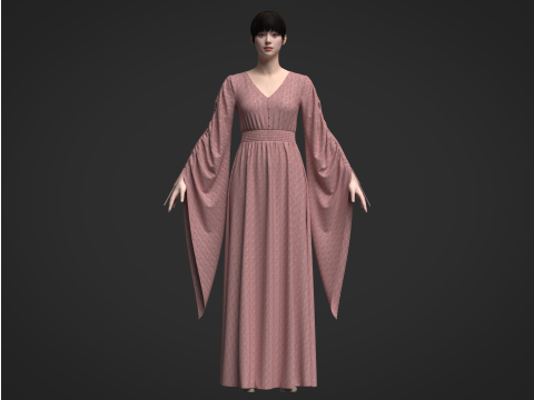 Elf Dress 2 3D Модель