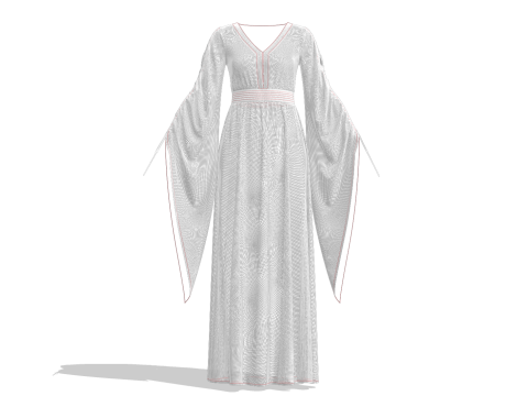 Elf Dress 2 3D 模型
