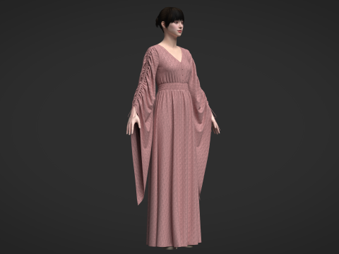 Elf Dress 2 3D 模型