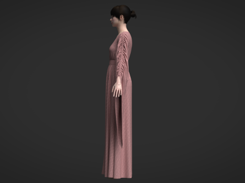 Elf Dress 2 3D 模型