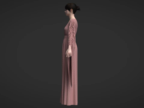 Elf Dress 2 3D Model