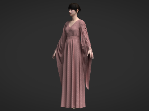 Elf Dress 2 3D 模型