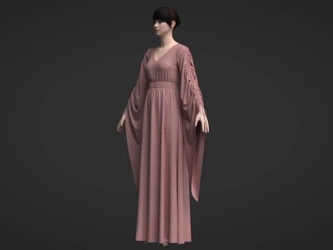 Elf Dress 2 3D Model