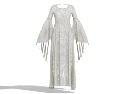 Elf Dress 3D Model